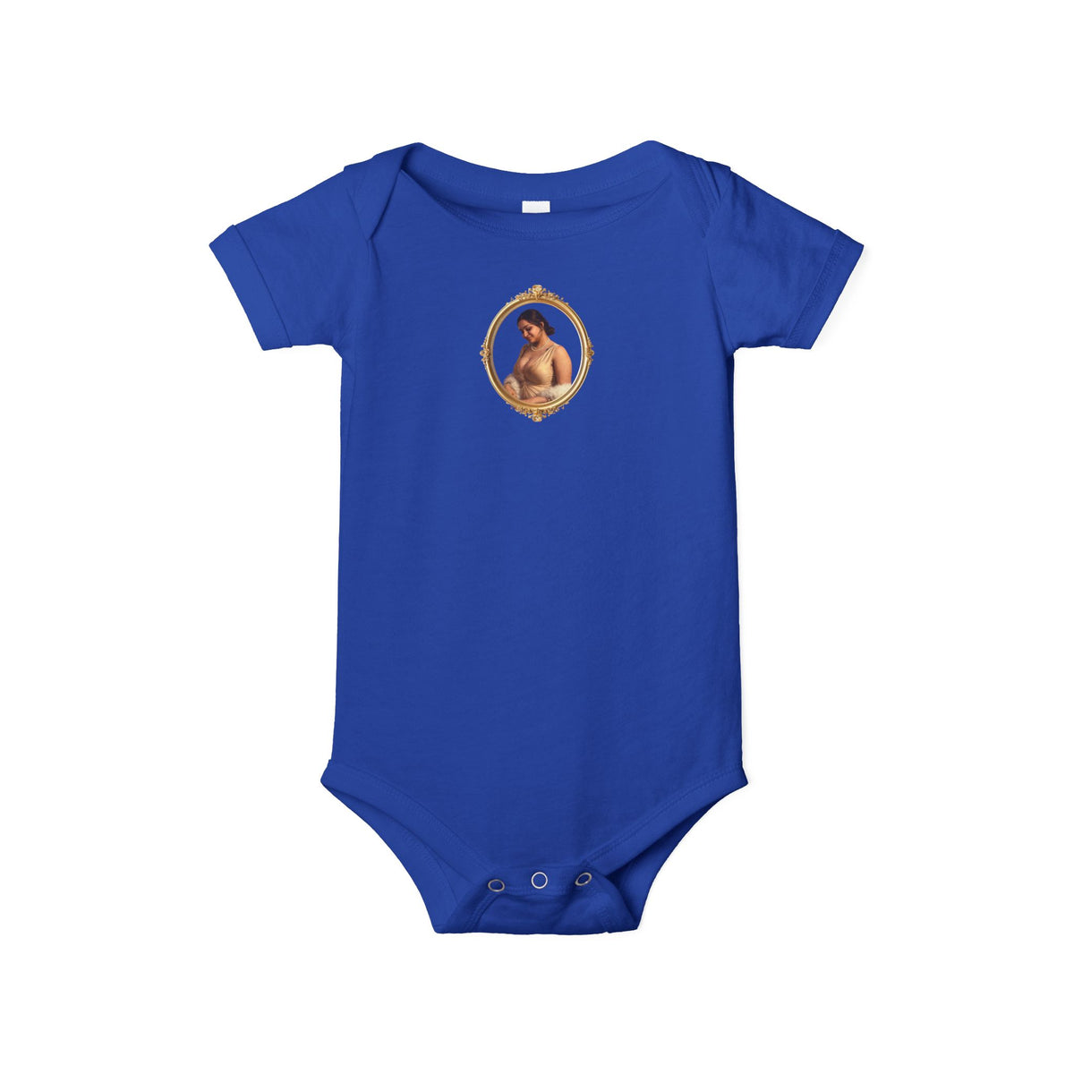 Drashti Infant Onesie with Vintage Cherub Portrait – Baby Bodysuit