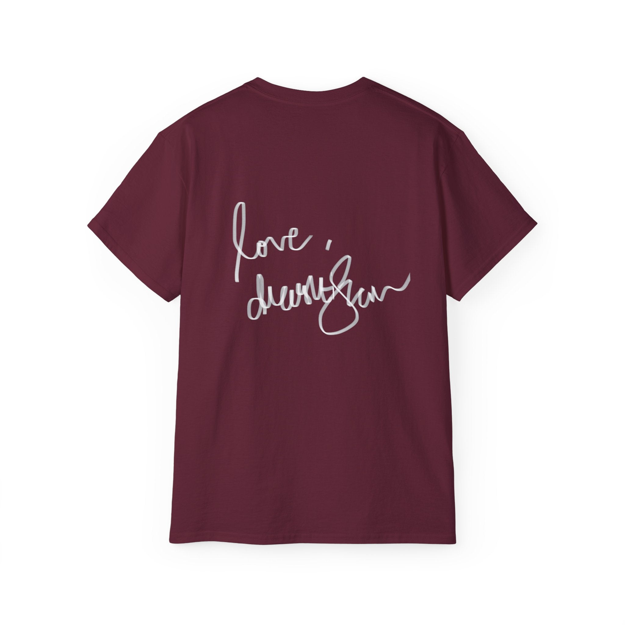Vintage Glam Portrait T‑Shirt — Elegant Woman in Fur Graphic Tee