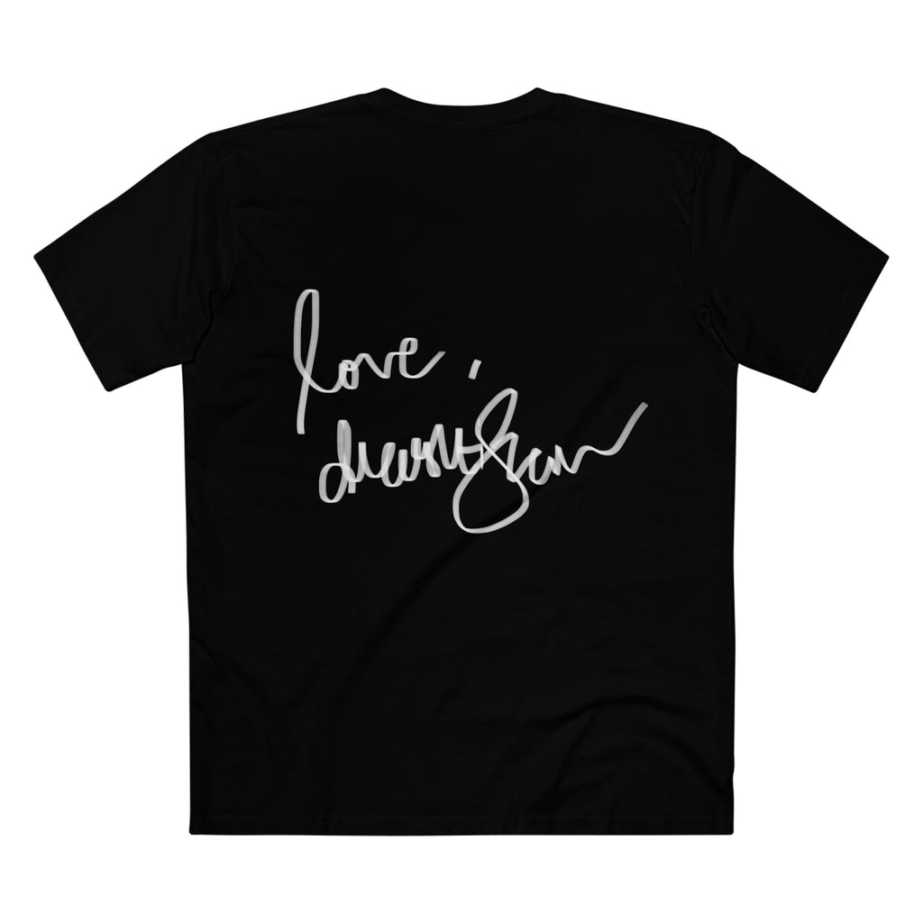 T‑Shirt — Vintage Portrait Bubble with 'We Will Become' Script