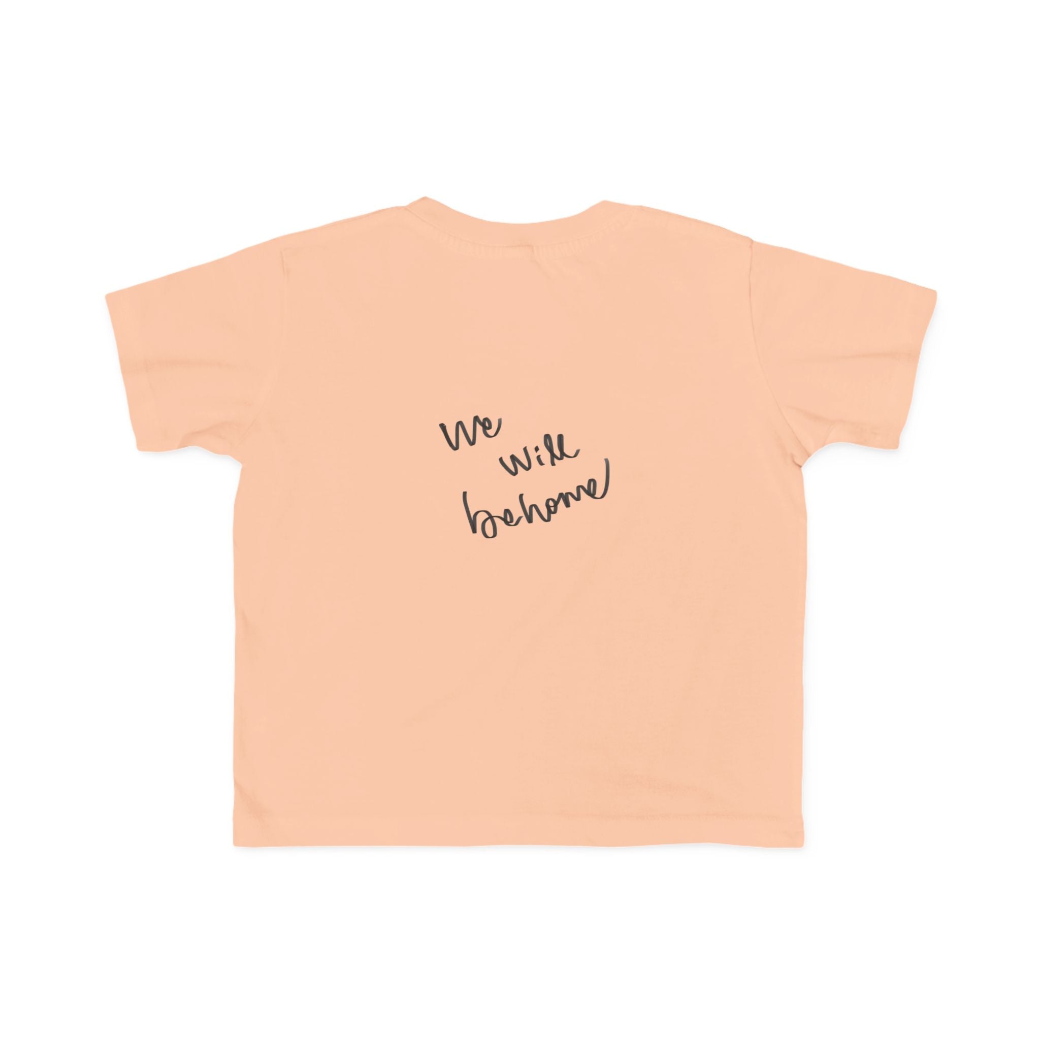 Toddler Tee — 'We Will Become' Framed Portrait Graphic