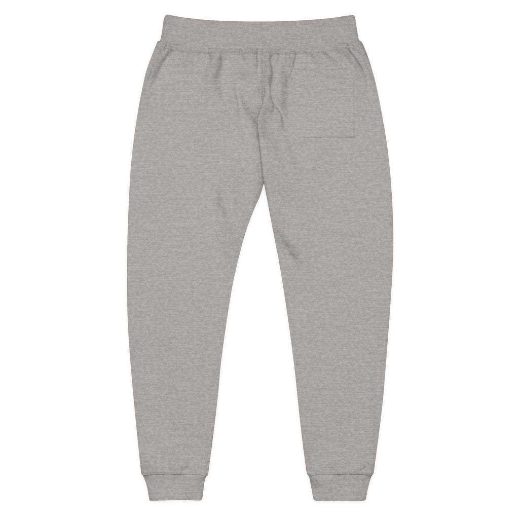 Embroidered Golden Lion Joggers — Cozy Fleece Sweatpants