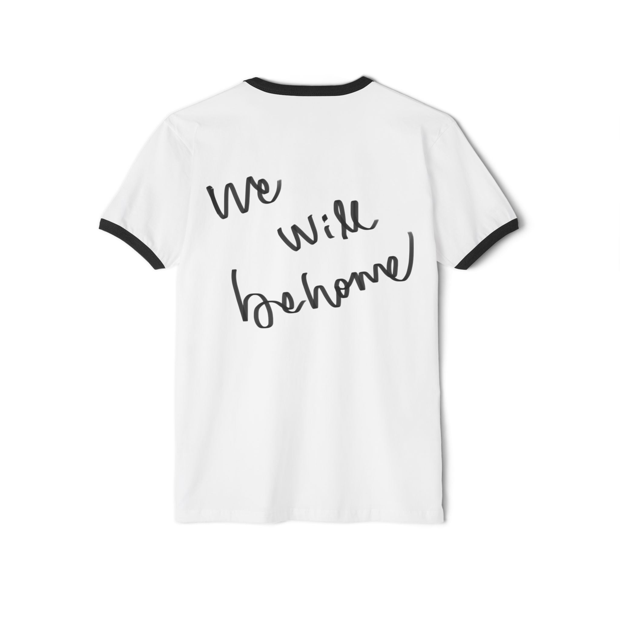 Vintage Glam Ringer Tee — "love, drashti shah" Signature Back