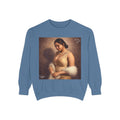 Portrait Sweatshirt — Vintage Frame Elegant Lady Graphic Pullover