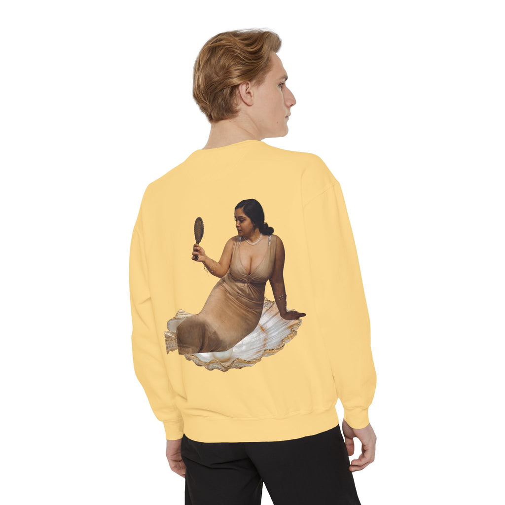 Sweatshirt — Vintage Muse Art Portrait Pullover