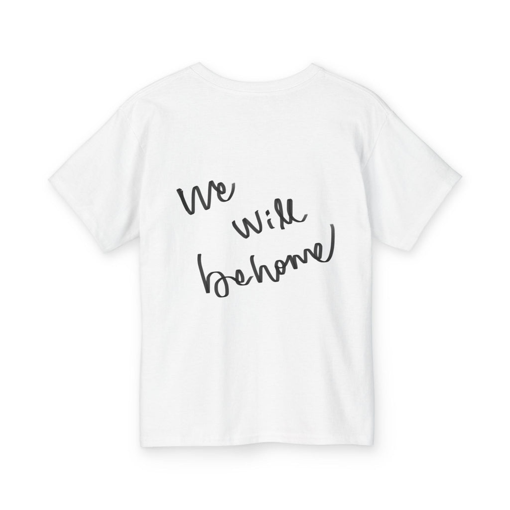 Youth Tee — 'We Will Be Home' Vintage Shell Photo Graphic