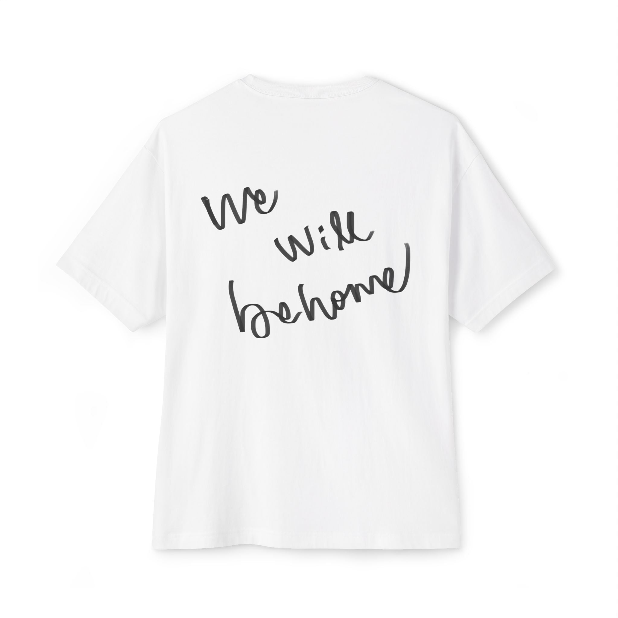 Vintage Portrait Tee — Woman with Fan Graphic Boxy T-Shirt