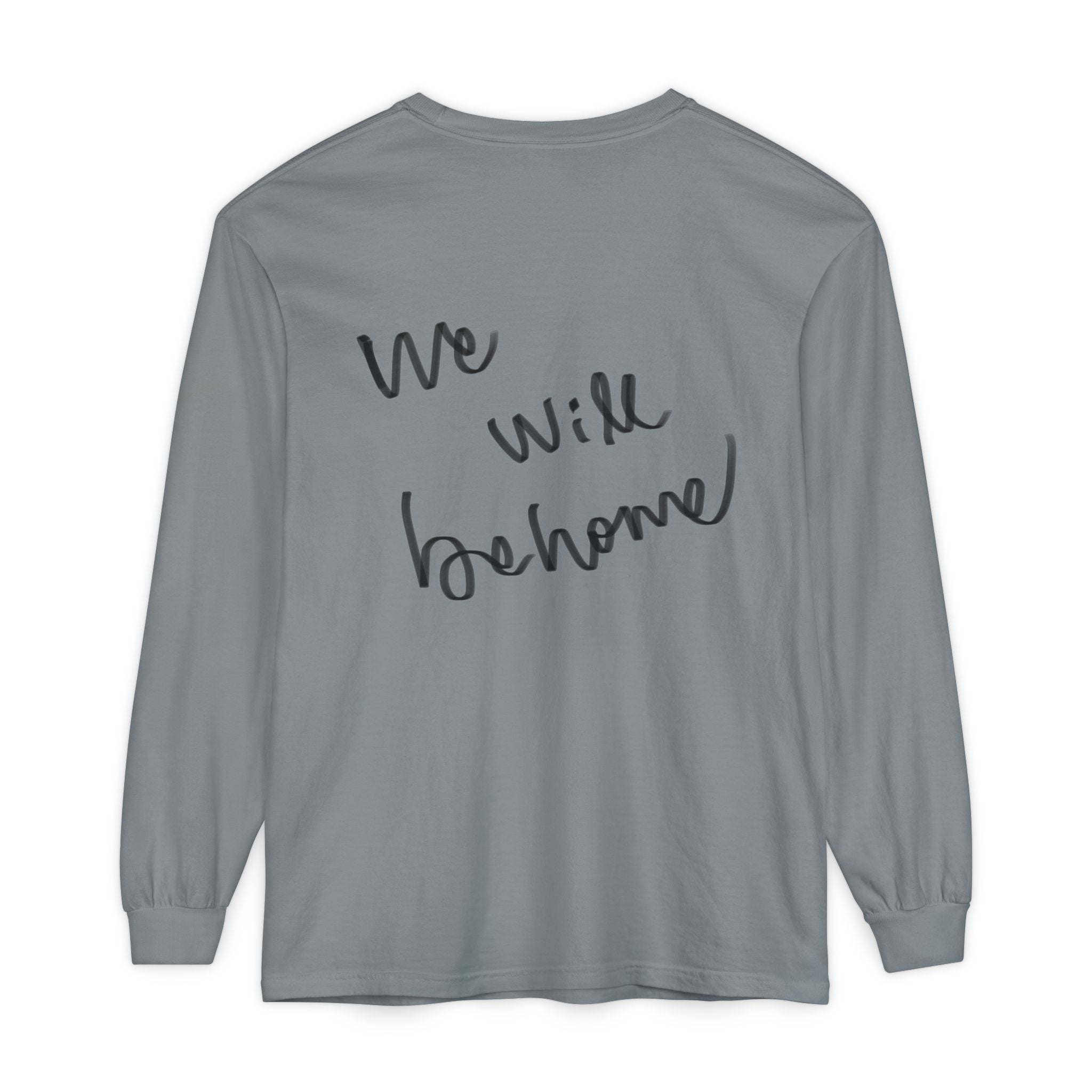 Long Sleeve T-Shirt — “Love, Dua Lipa” Shell Goddess Graphic
