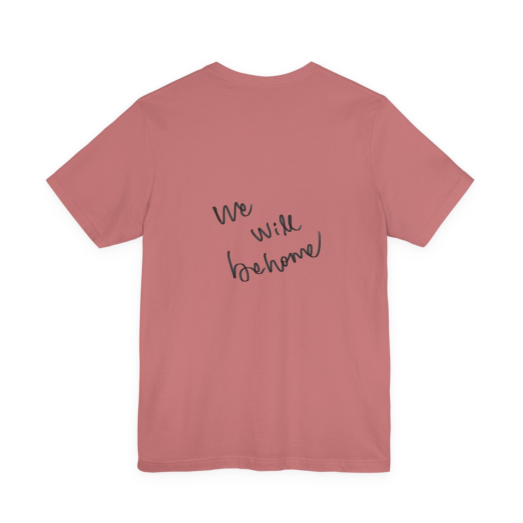 T‑Shirt — 'We Will Be Home' Venus Print Tee (Renaissance-Inspired Body Positive Art)