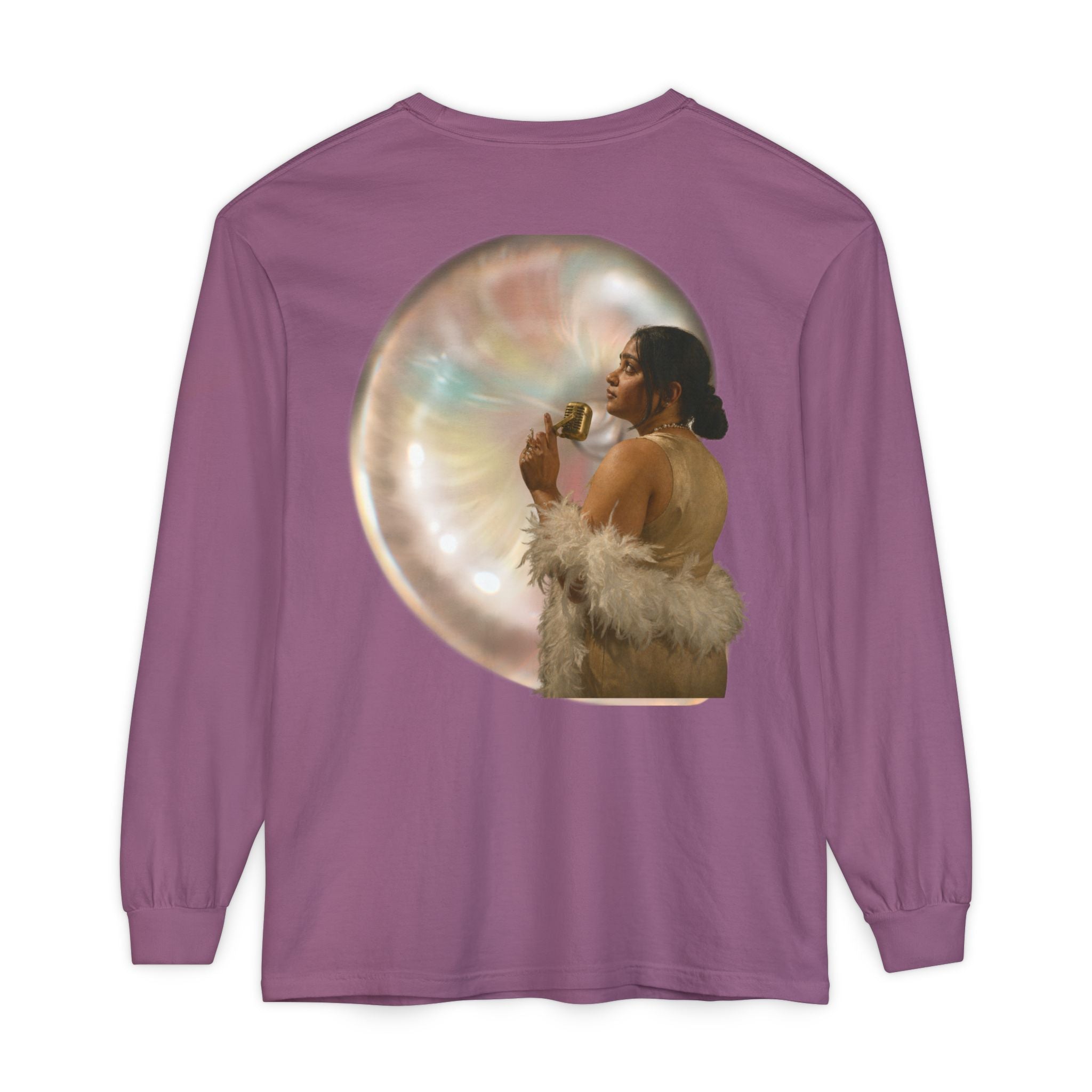 Unisex Garment-dyed Long Sleeve T-Shirt