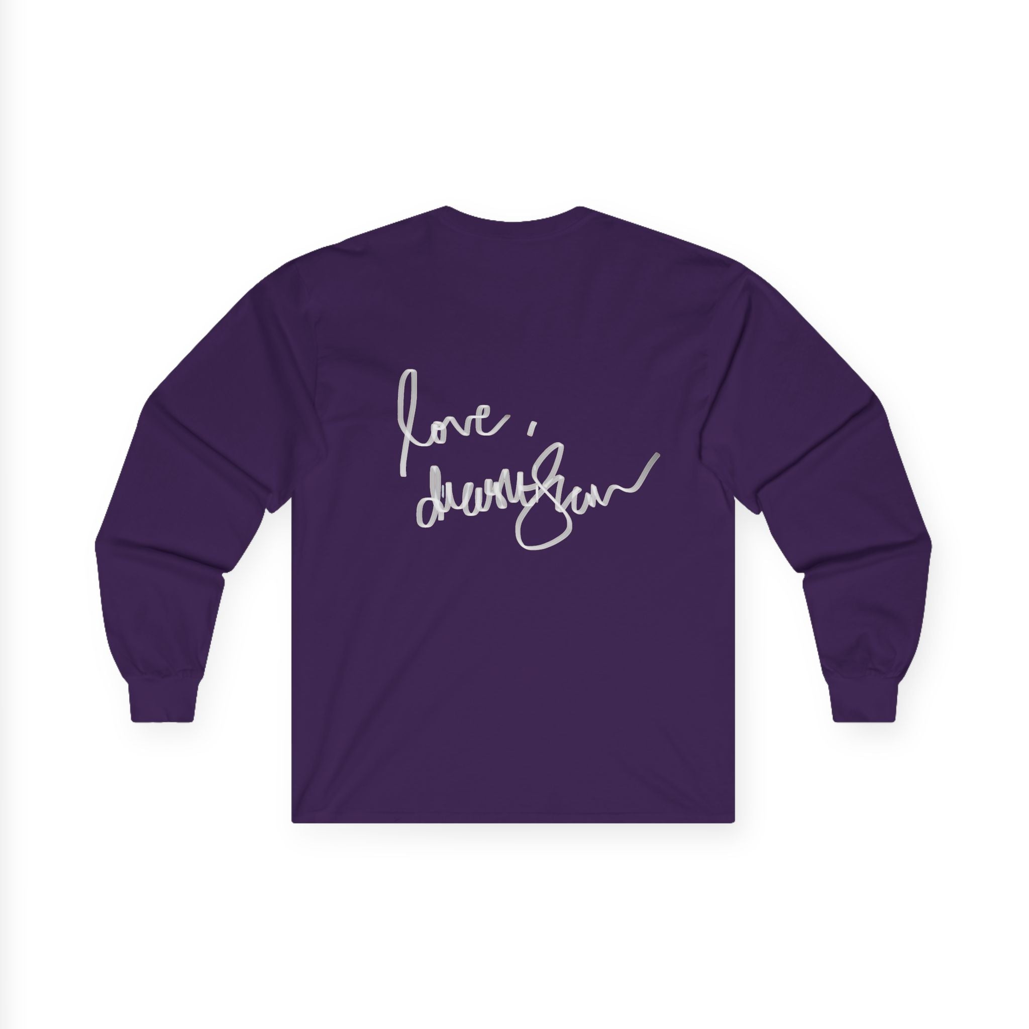 Long Sleeve Tee — "We Will Be Home" Portrait Graphic