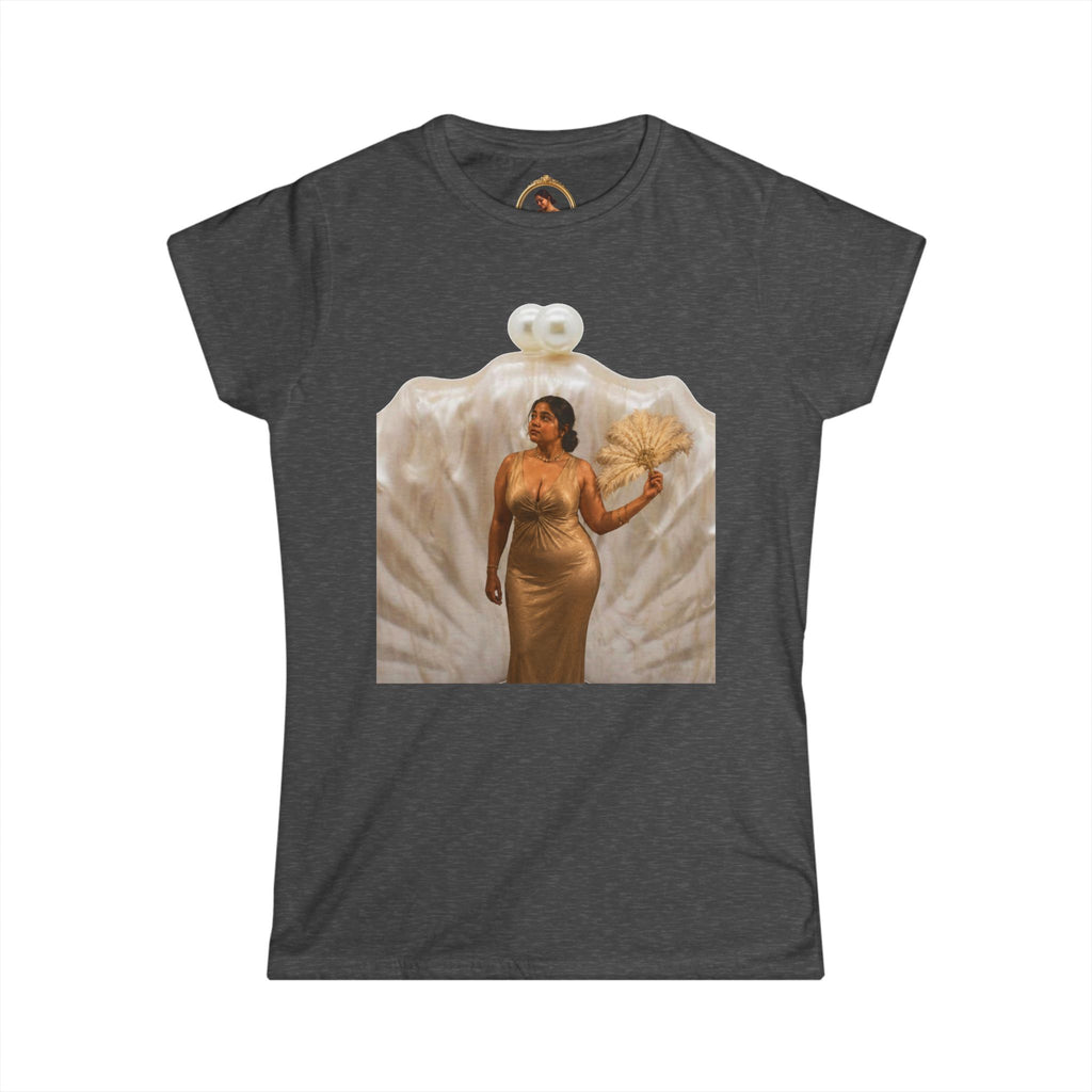 Women's Classic White Tee — Softstyle Short-Sleeve Shirt