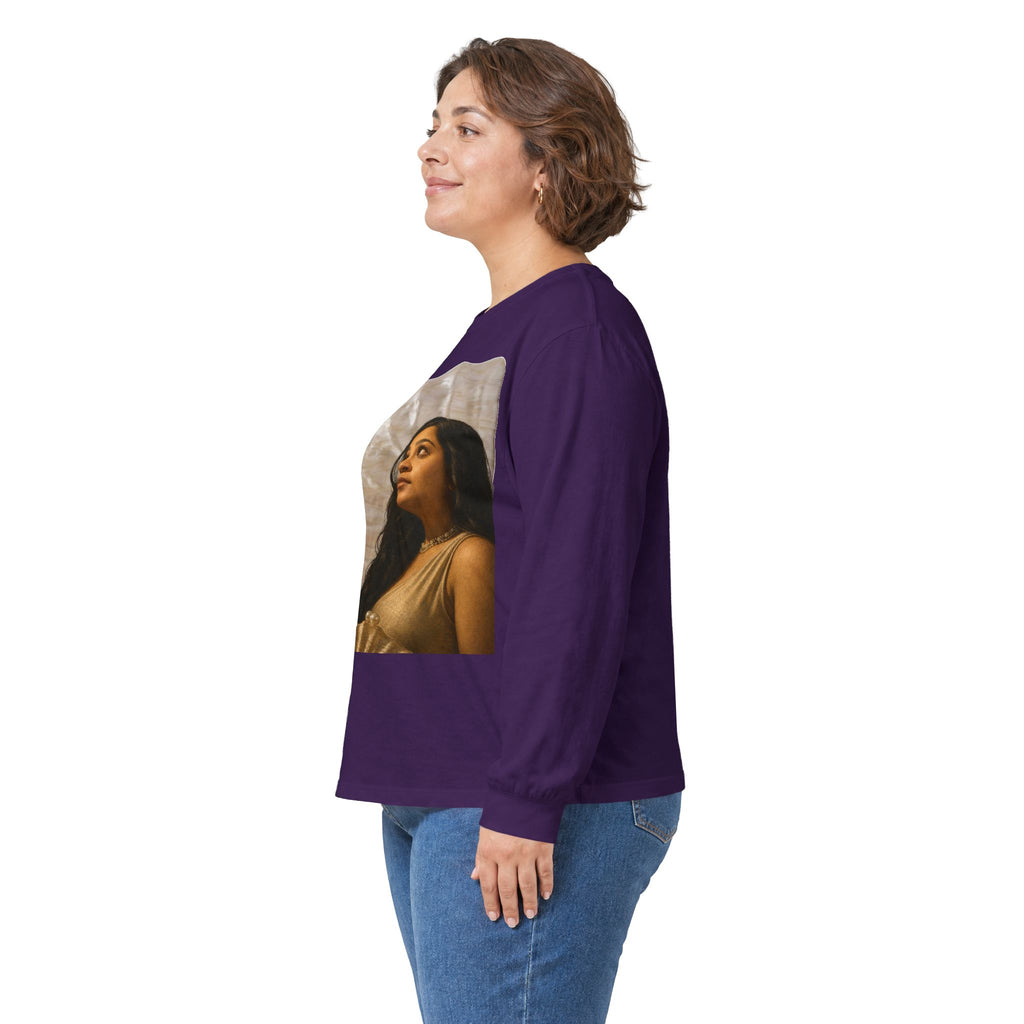 Long Sleeve Tee — "We Will Be Home" Portrait Graphic
