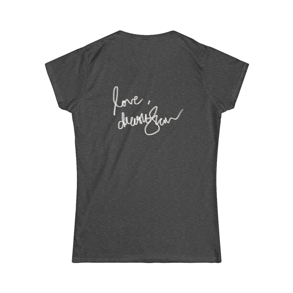 Women's Classic White Tee — Softstyle Short-Sleeve Shirt