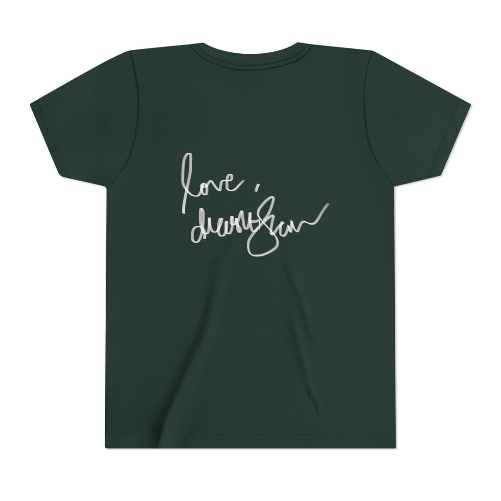 Drashti Youth Tee — Vintage Graphic with “We Will Be Home” Back Text