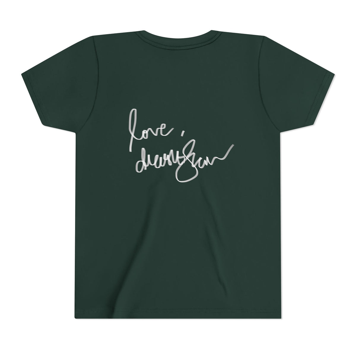 Drashti Youth Tee — Vintage Graphic with “We Will Be Home” Back Text
