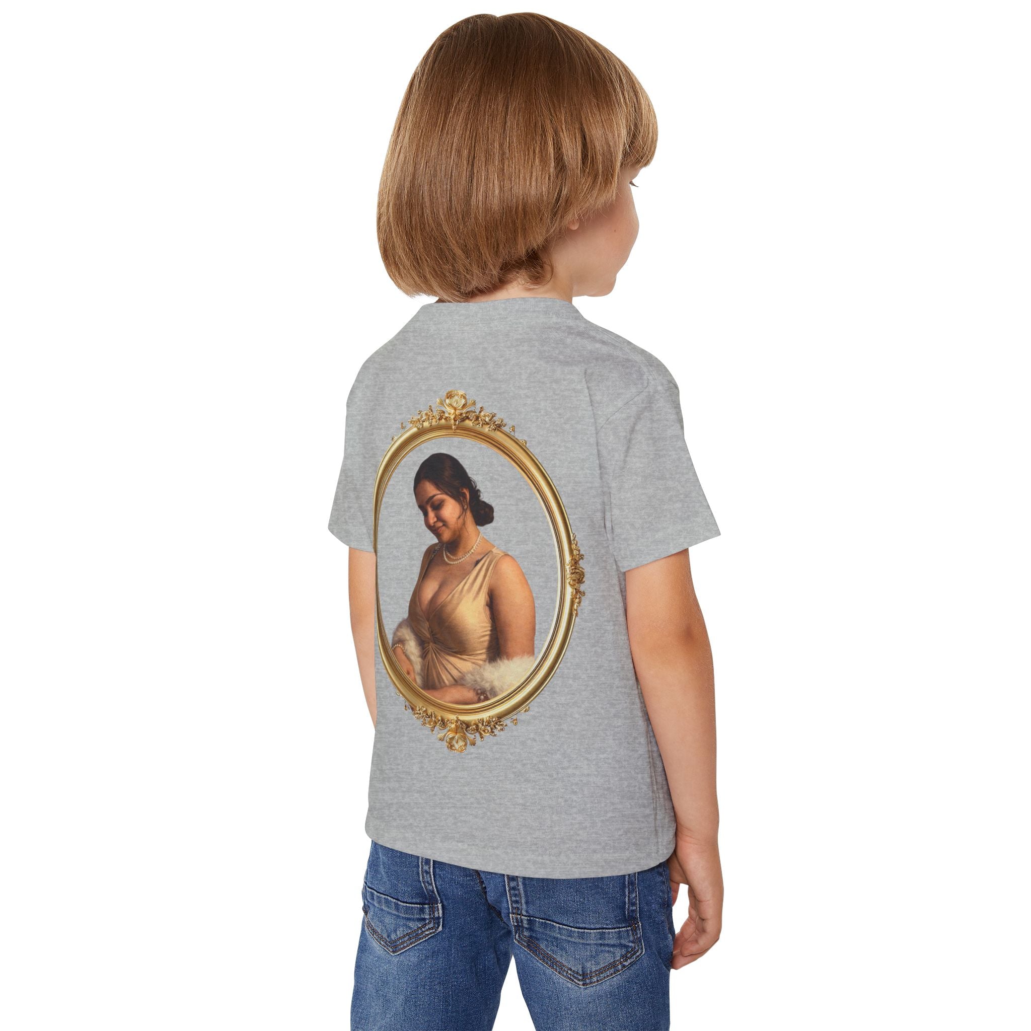 Toddler T-Shirt — Framed Vintage Portrait Print