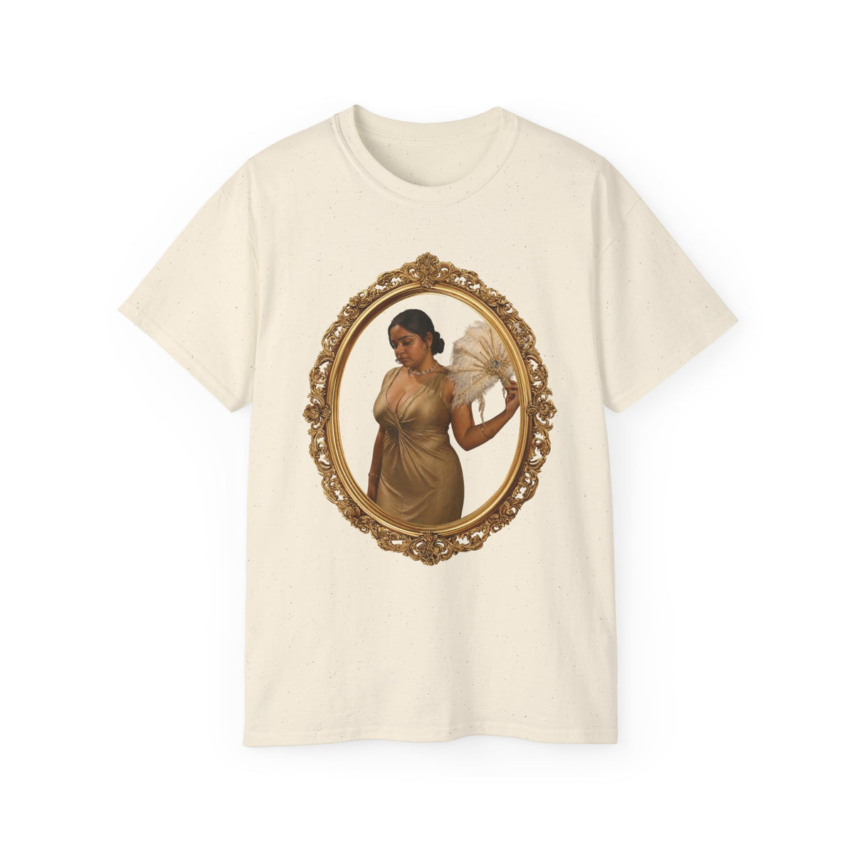 WWBH Portrait T-Shirt — Vintage Gold Framed Guardian Tee