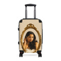 Suitcase - Vintage Gold Mirror Portrait Travel Luggage
