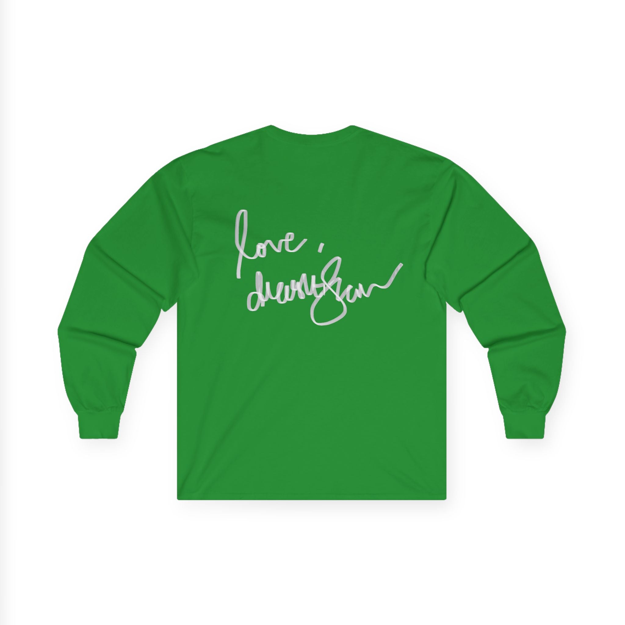 Long Sleeve Tee — "We Will Be Home" Portrait Graphic