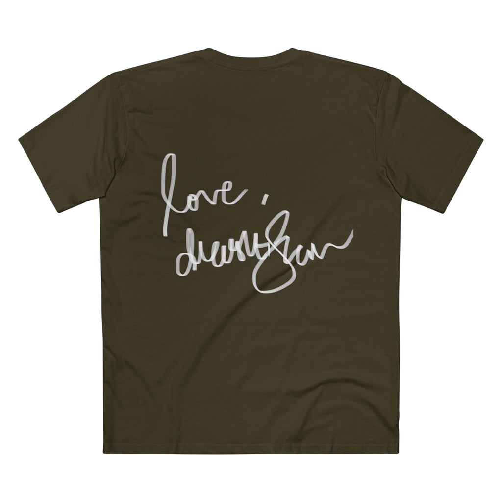 T‑Shirt — Vintage Portrait Bubble with 'We Will Become' Script