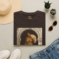 Vintage Arch Portrait T-Shirt — Elegant Woman Art Print