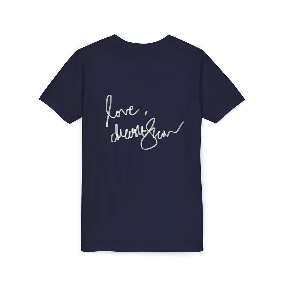 Drashti Youth Tee — Vintage Graphic with “We Will Be Home” Back Text