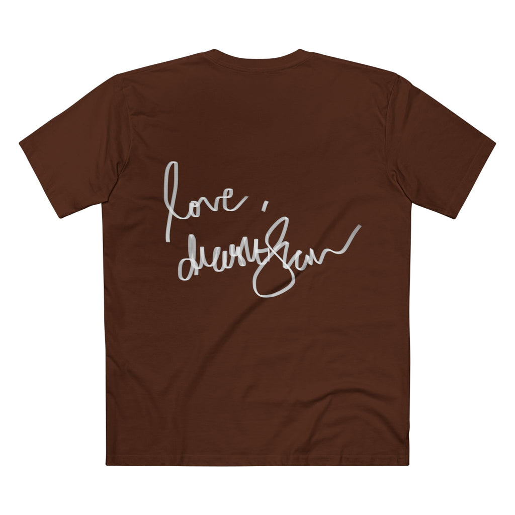 T‑Shirt — Vintage Portrait Bubble with 'We Will Become' Script
