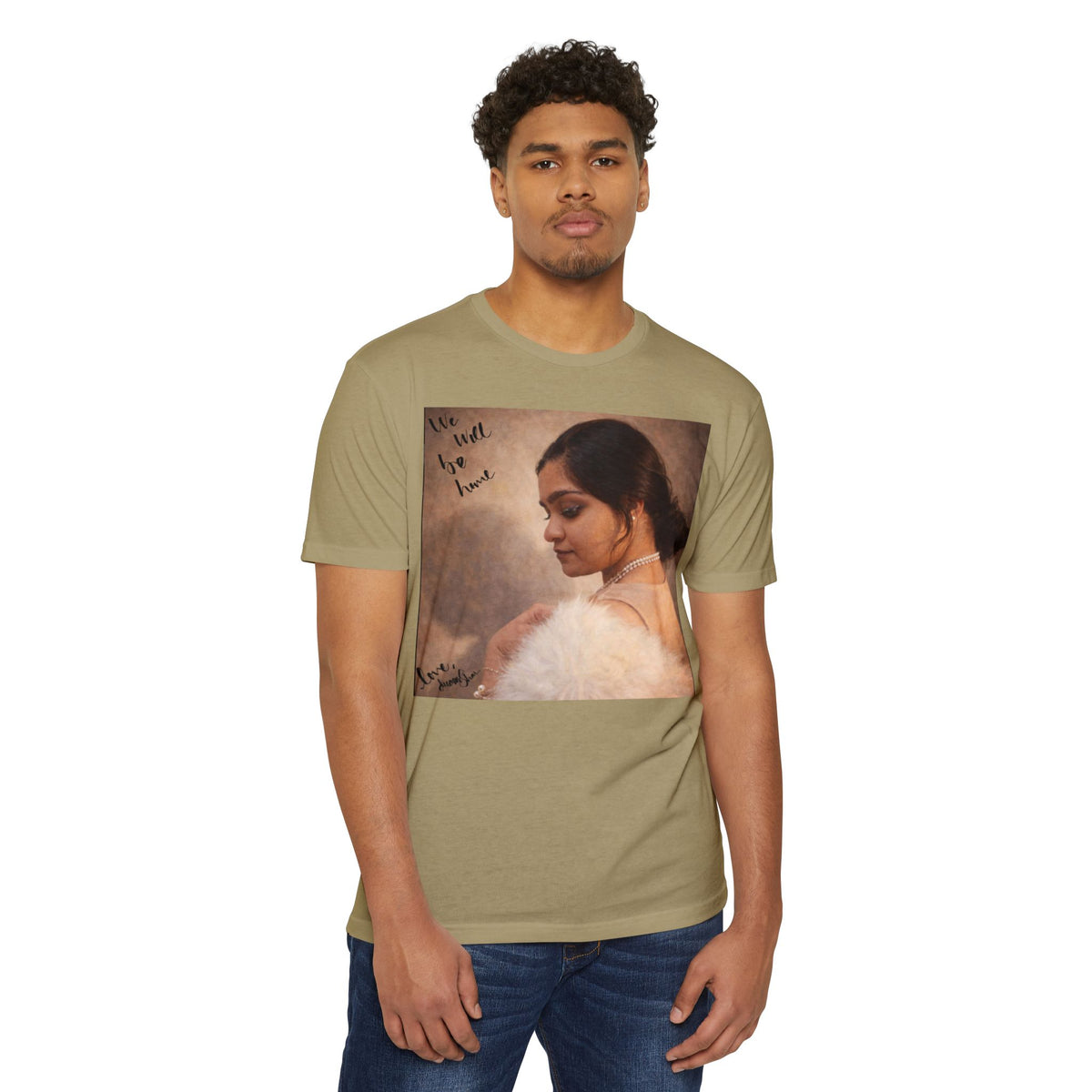 We Will Be Home Portrait Graphic T‑Shirt — Album Photo Tee