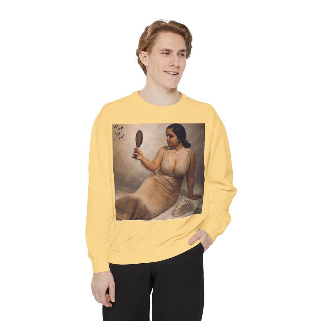 Sweatshirt — Vintage Muse Art Portrait Pullover