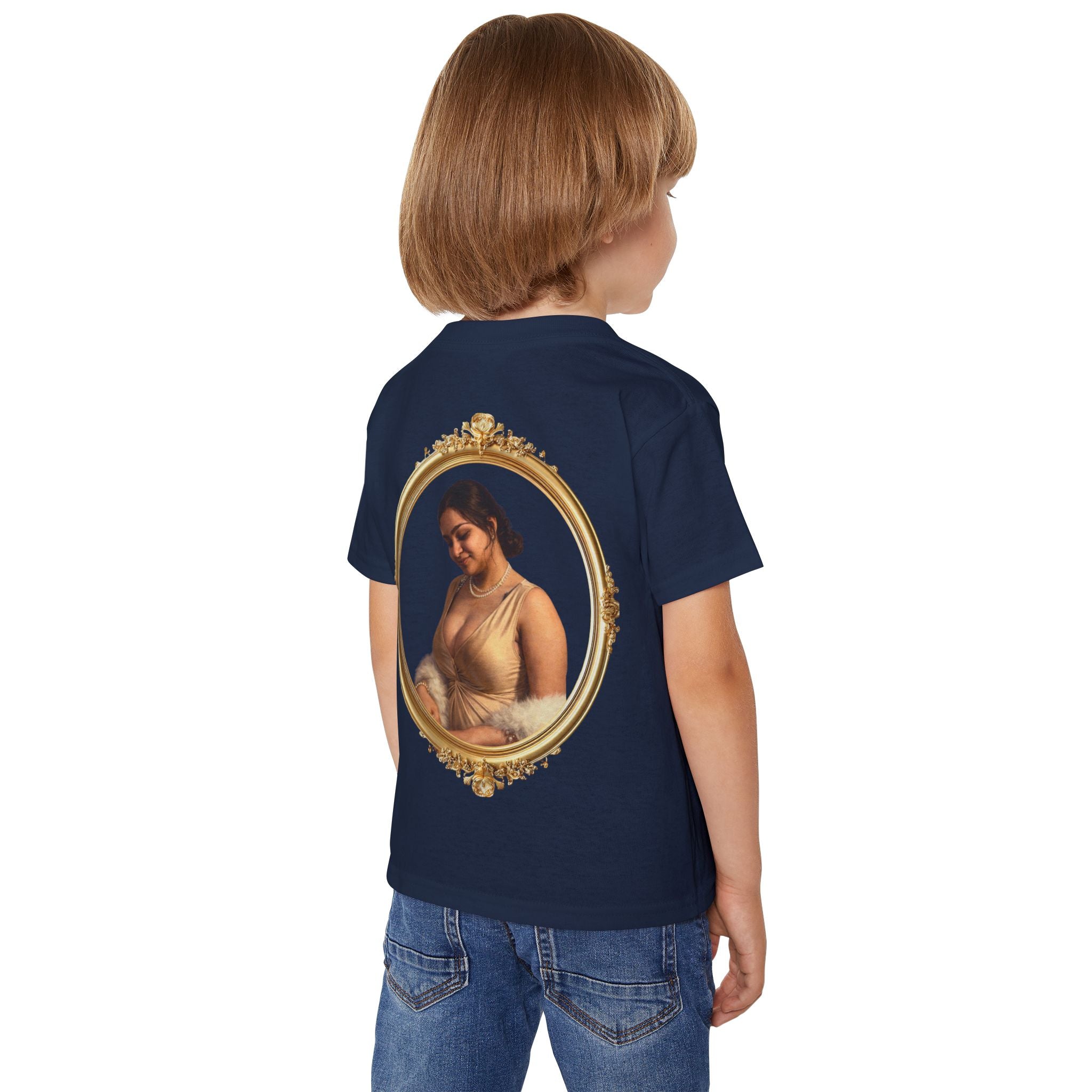 Toddler T-Shirt — Framed Vintage Portrait Print