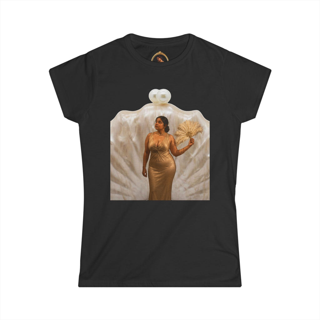 Women's Classic White Tee — Softstyle Short-Sleeve Shirt