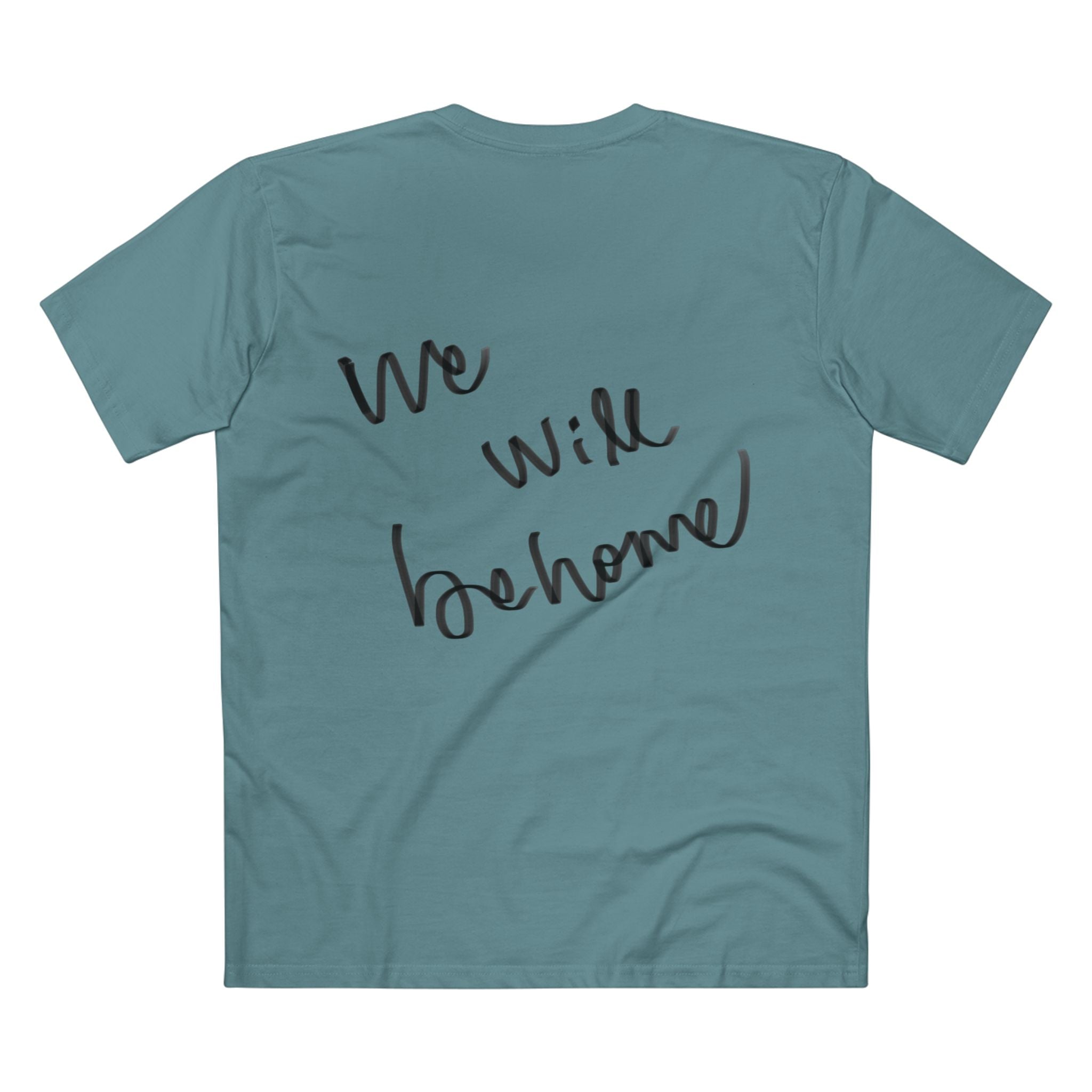 T‑Shirt — Vintage Portrait Bubble with 'We Will Become' Script