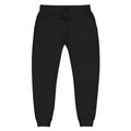 Embroidered Golden Lion Joggers — Cozy Fleece Sweatpants