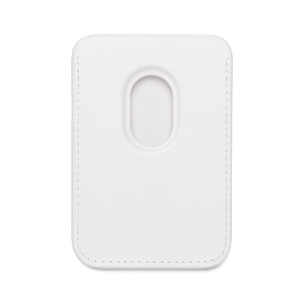 MagSafe Vegan Wallet — Vintage Portrait Gold Frame on Navy