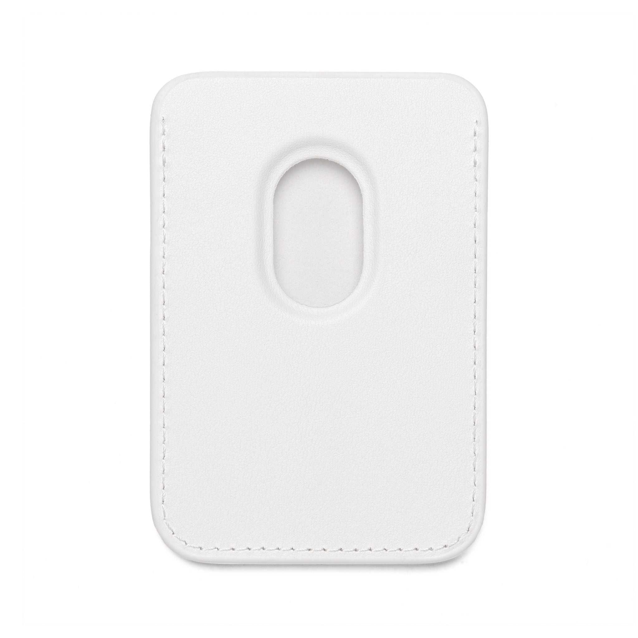 MagSafe Vegan Wallet — Vintage Portrait Gold Frame on Navy