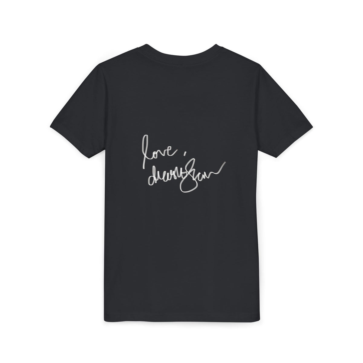 Drashti Youth Tee — Vintage Graphic with “We Will Be Home” Back Text