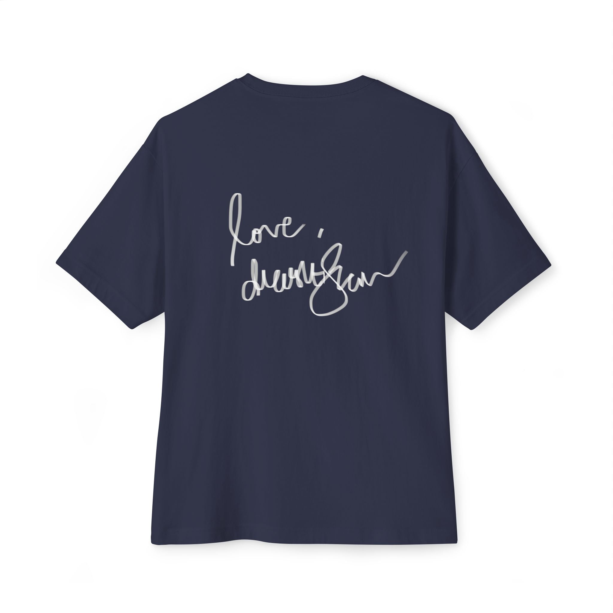 Vintage Portrait Tee — Woman with Fan Graphic Boxy T-Shirt