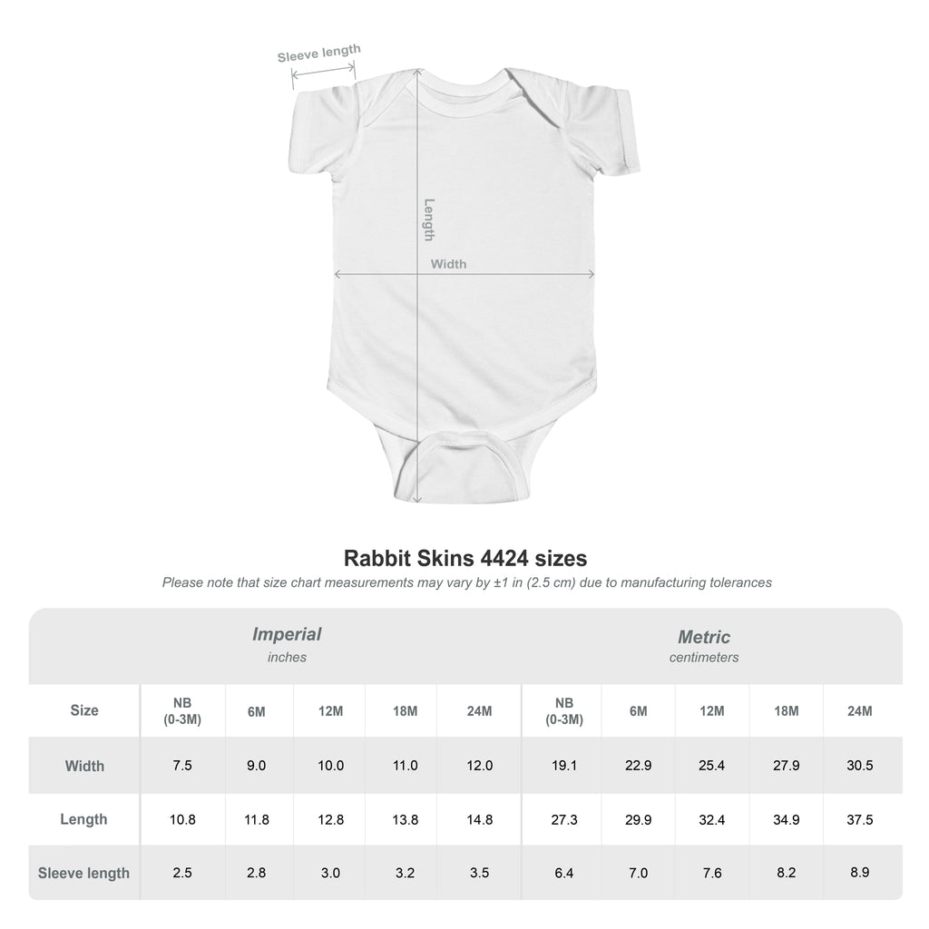Infant Bodysuit with Vintage Gold Frame Portrait