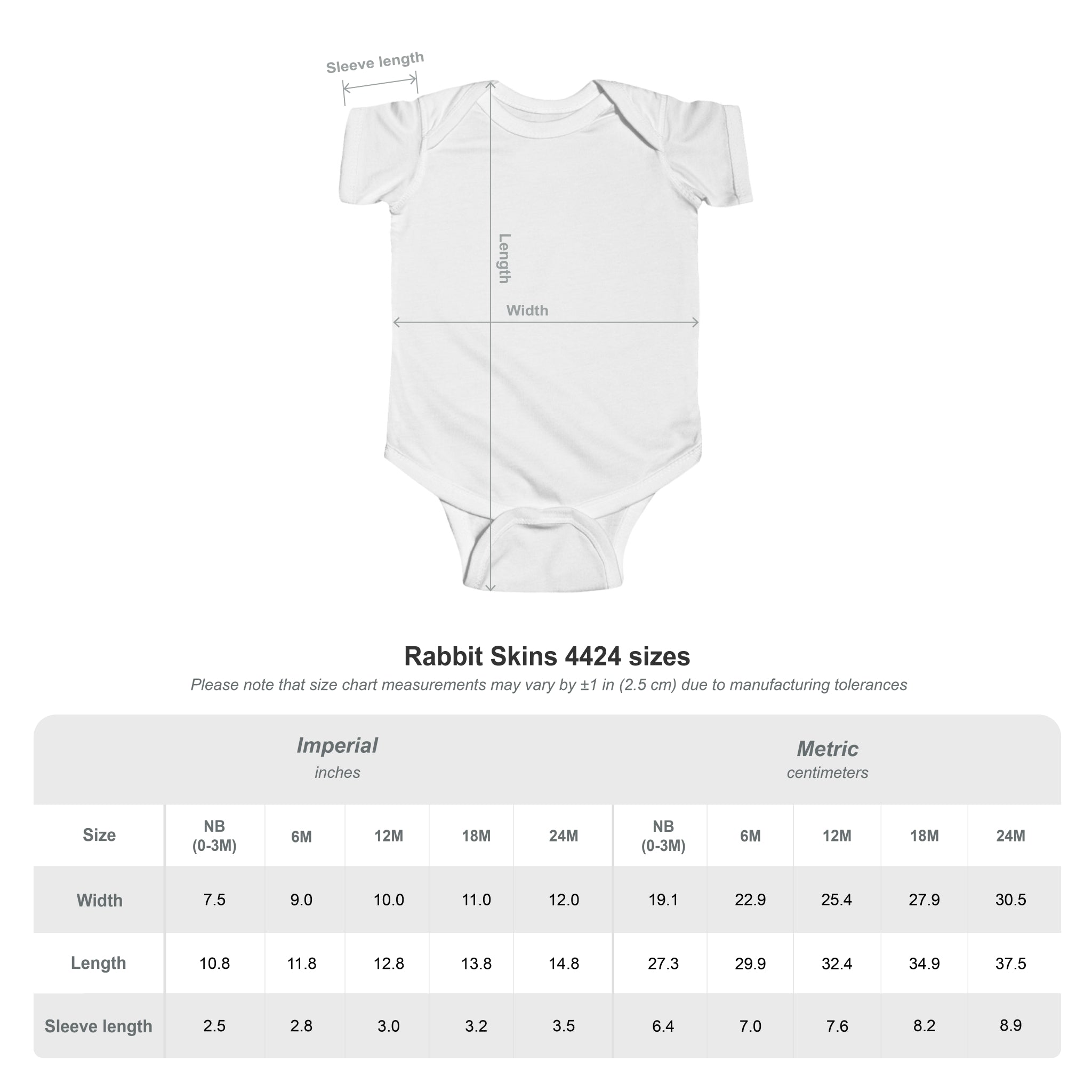 Infant Bodysuit with Vintage Gold Frame Portrait