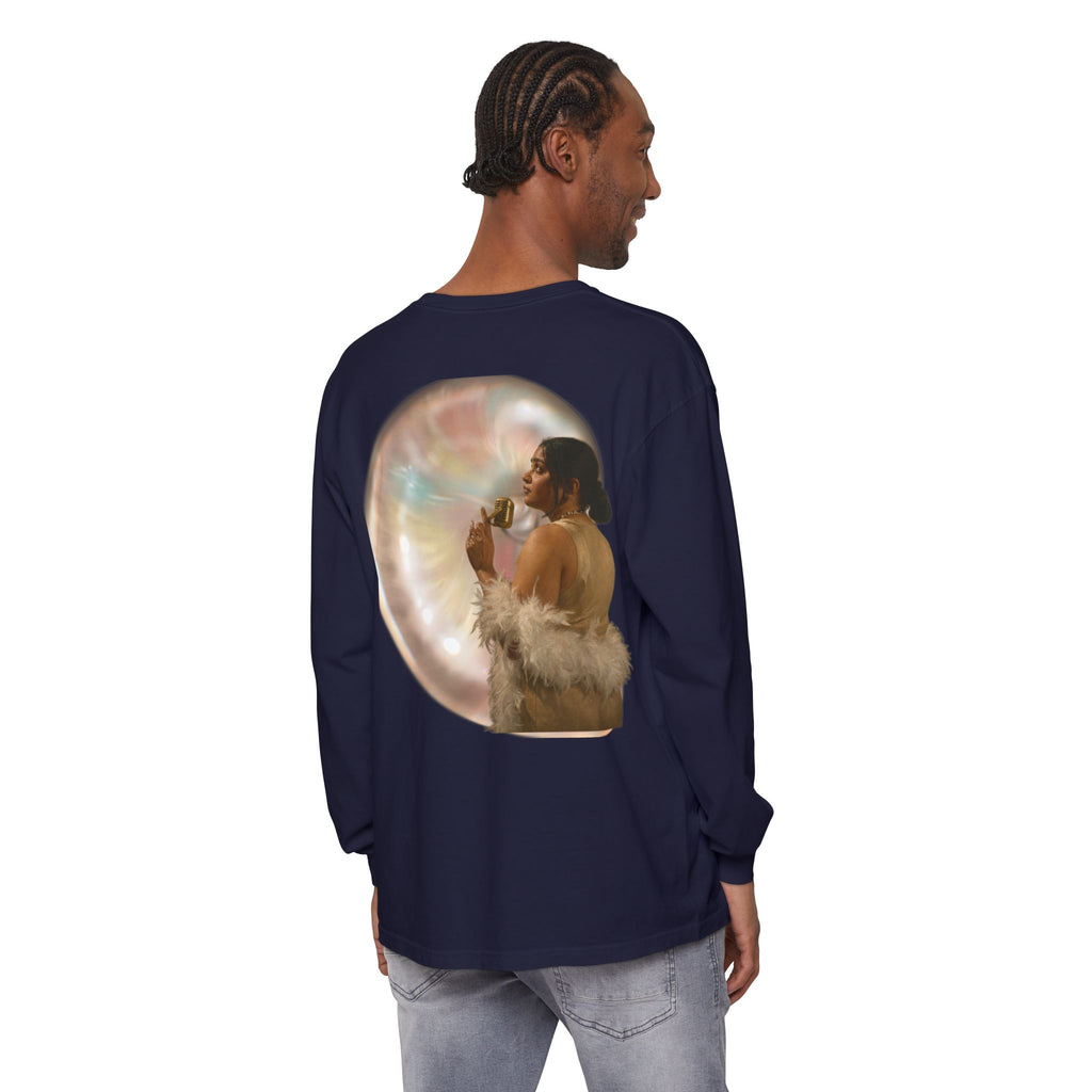 Unisex Garment-dyed Long Sleeve T-Shirt