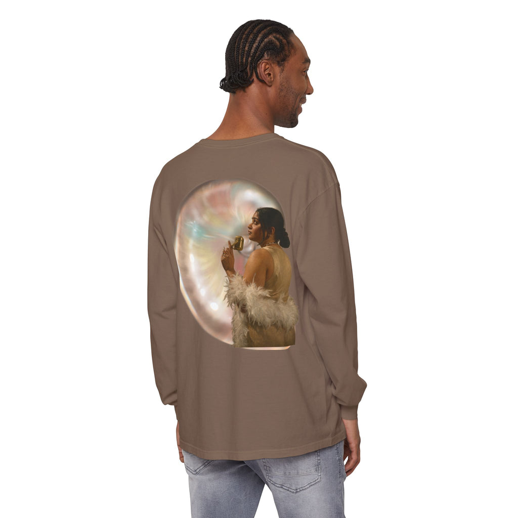 Unisex Garment-dyed Long Sleeve T-Shirt
