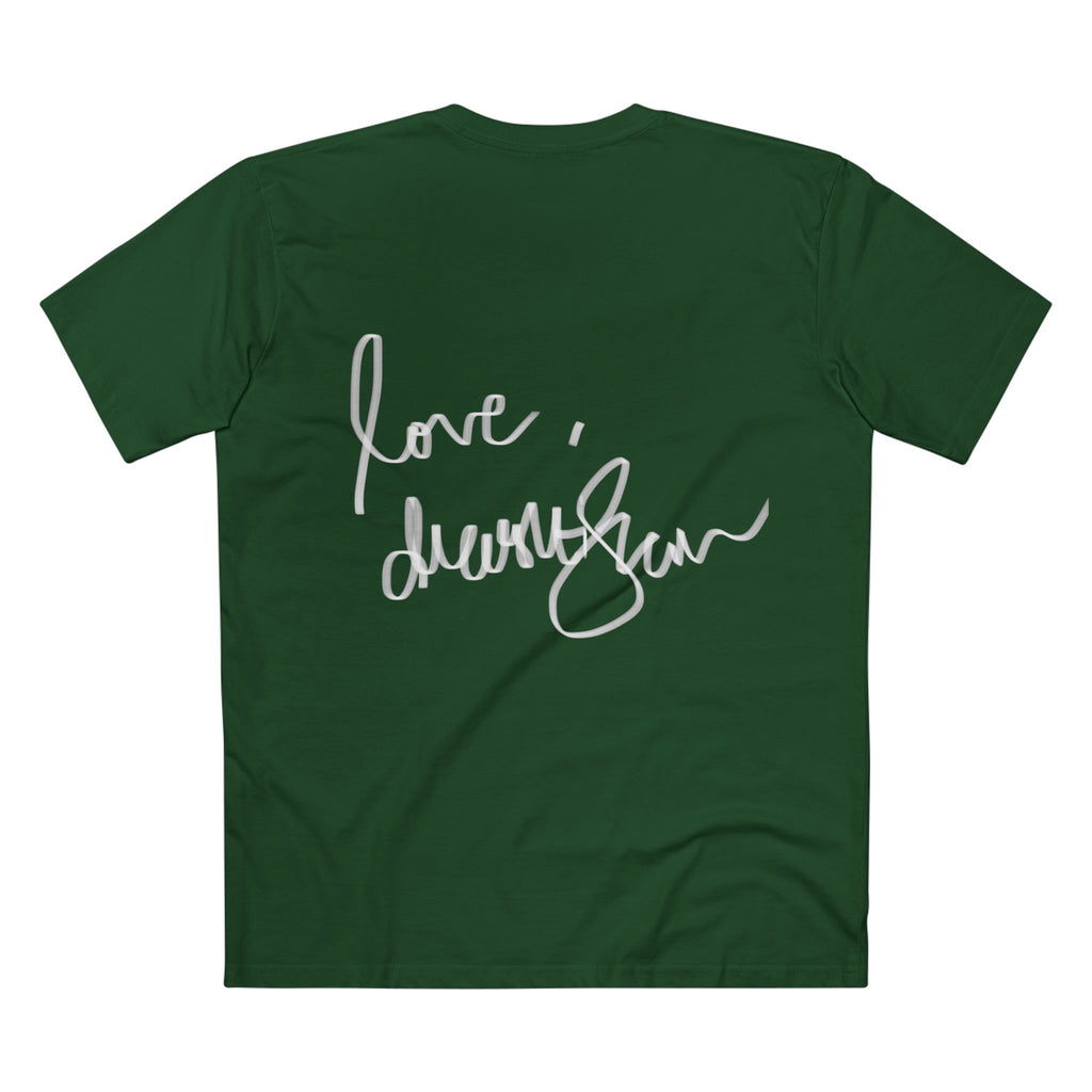 T‑Shirt — Vintage Portrait Bubble with 'We Will Become' Script
