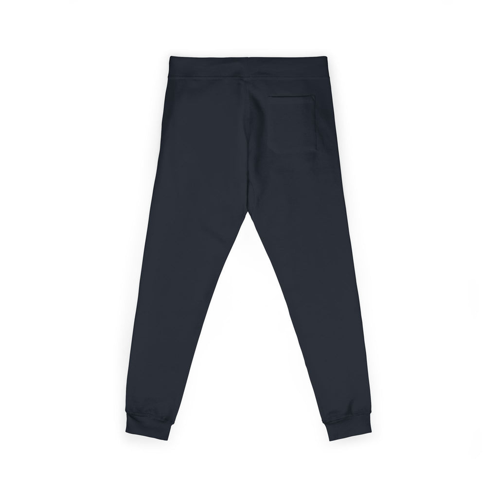 Embroidered Golden Lion Joggers — Cozy Fleece Sweatpants