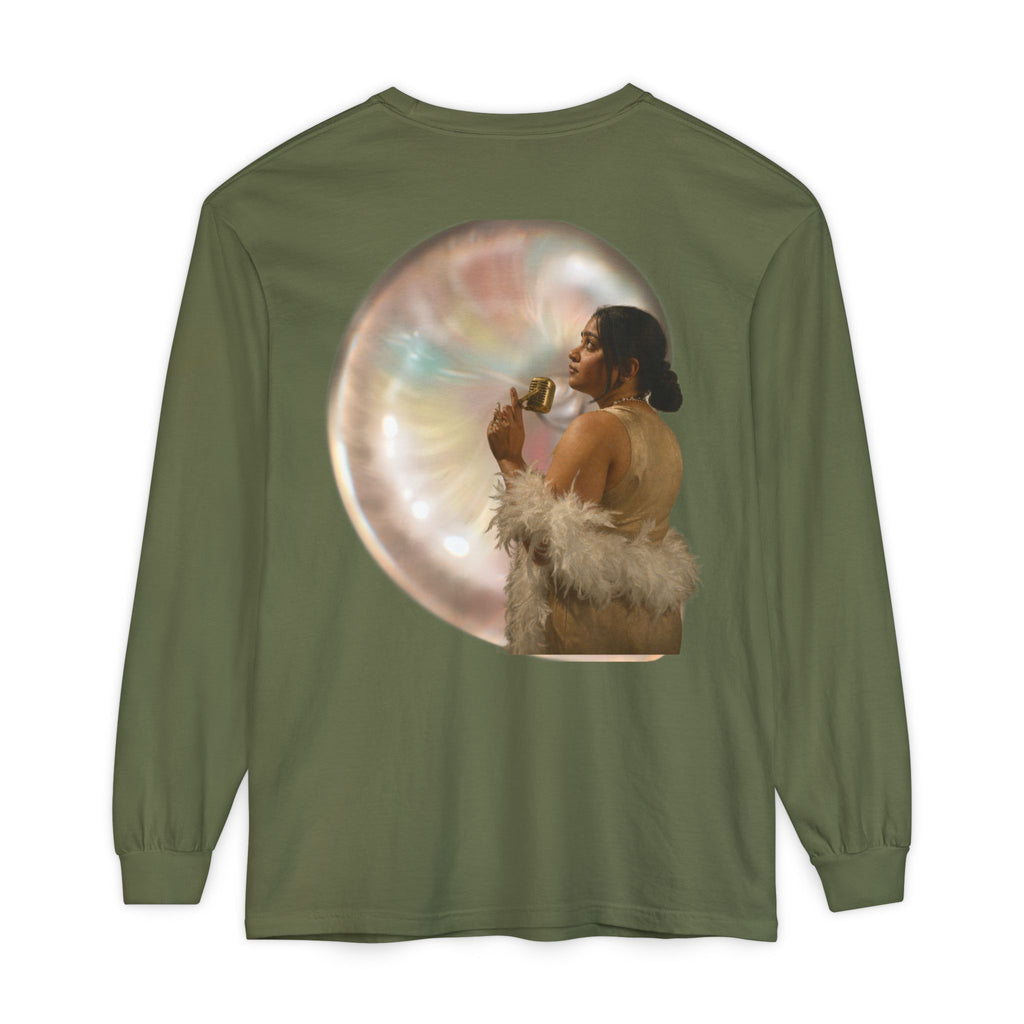 Unisex Garment-dyed Long Sleeve T-Shirt