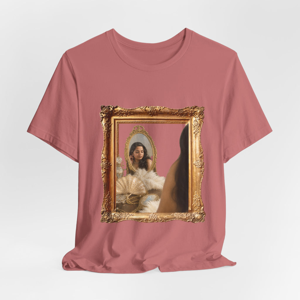 Vintage Mirror Art T‑Shirt — "We Will Be Home" Graphic Tee