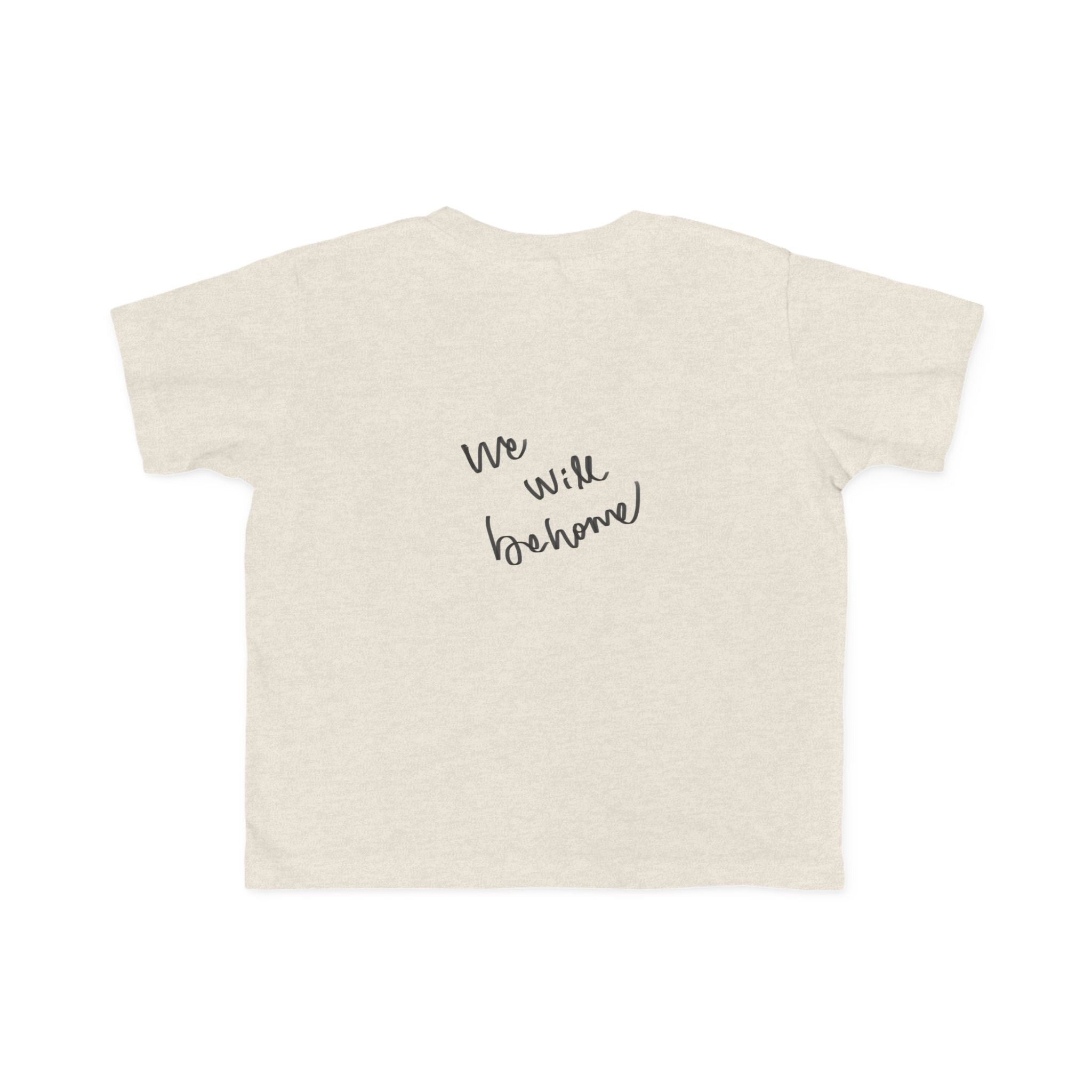 Toddler Tee — 'We Will Become' Framed Portrait Graphic