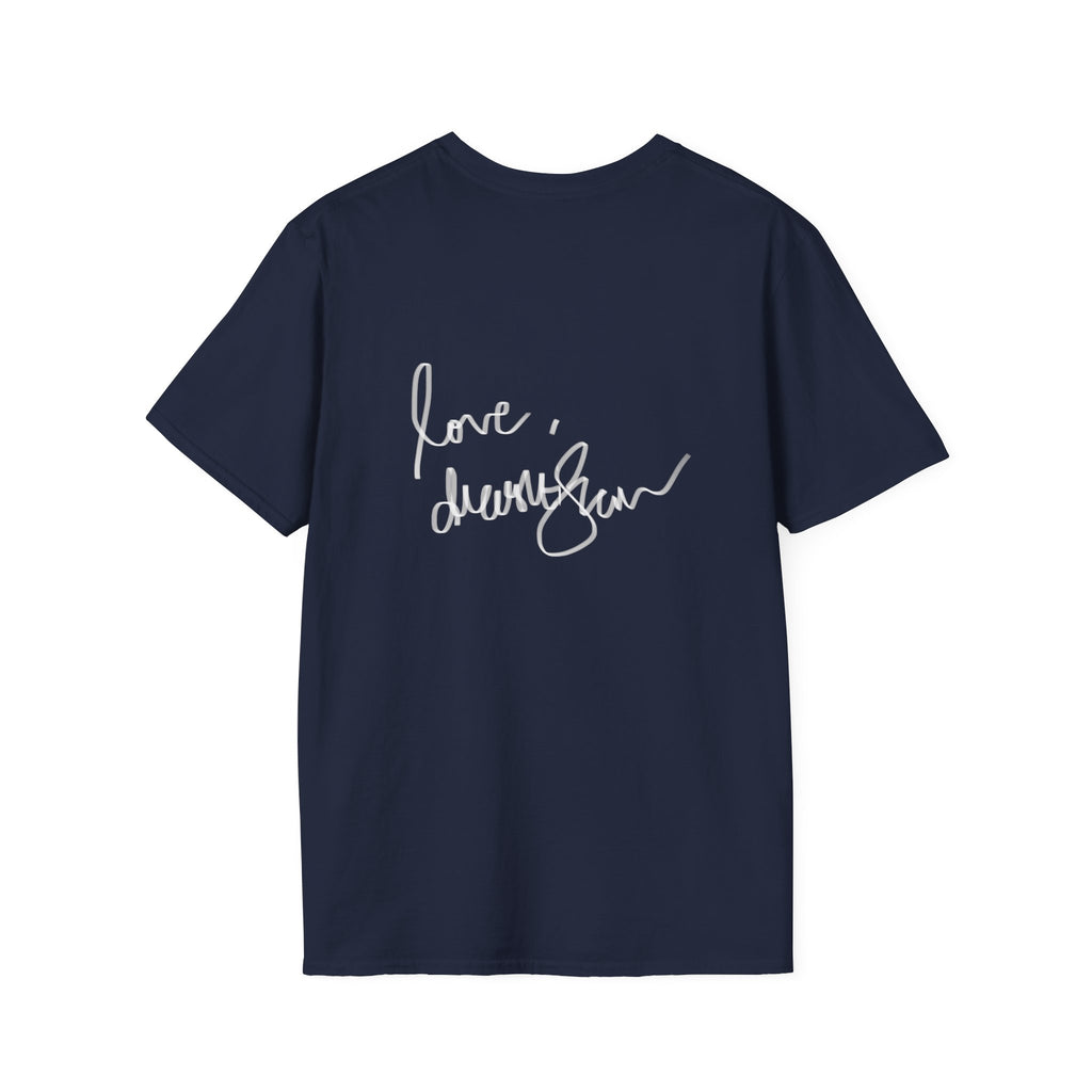 T-Shirt — Vintage Reclining Woman with Hand Mirror Art Tee