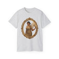 Angel Portrait T-Shirt — Vintage Gold Framed Guardian Tee