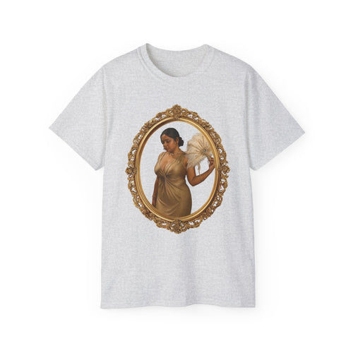 WWBH Portrait T-Shirt — Vintage Gold Framed Guardian Tee