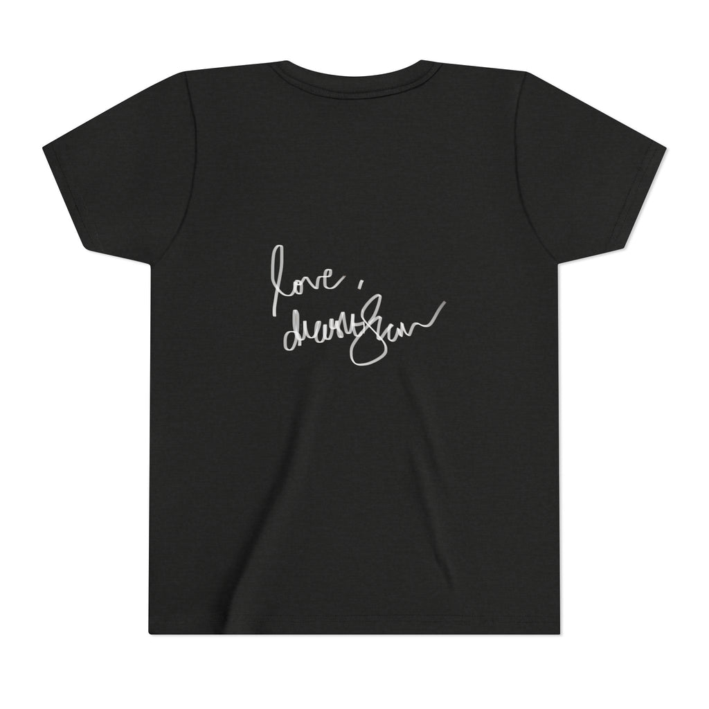 Drashti Youth Tee — Vintage Graphic with “We Will Be Home” Back Text
